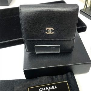 ‼️SOLD‼️Authentic Chanel Leather Wallet
